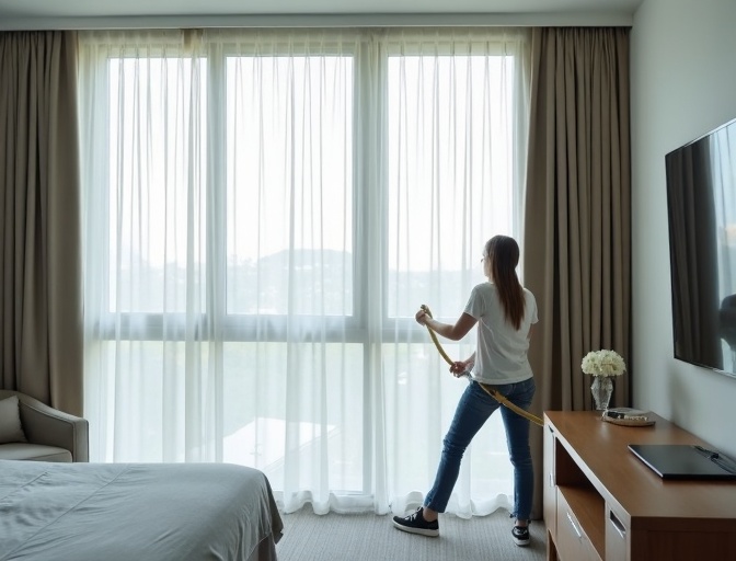 Burbank Sheer Curtain Cleaning